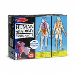 Puzzle de podea gigant "Corpul uman"